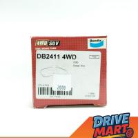 ราคา ผ้าเบรก Bendix รุ่น 4WD SUV DB2411 4WD FRONTสำหรับรถ ฟอร์ด ไทเทเนียม 2WD,ไทเทเนียมพลัส 2WD,ไบเทอร์โบ 4WD /18-on (43625016802)