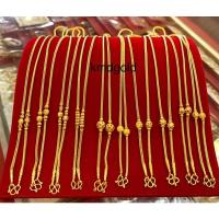 ราคา KMDGold สร้อยคอทองแท้96.5% 2สลึงลายเบนซ์โชว์ข้าง สินค้าขายได้จำนำได้ มีพร้อมใบรับประกัน (7153904180)