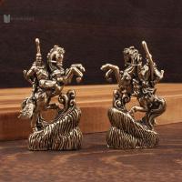 ราคา BRED ของตกแต่งบ้านงานฝีมือทองเหลืองจีนเทพเจ้าแห่งความมั่งคั่งขี่ม้า Guan Gong รูปปั้นอุปกรณ์เสริมทองแดงตกแต่งโต๊ะสํานักงาน (40976107357)