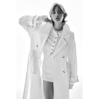 ราคา H&M(เอชแอนด์เอ็ม) เทรนช์โค้ทผ้าลินินผสม ผู้หญิง 1202761_2 (27826618229)