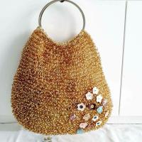ราคา PVC WIRE BAG งานถักสีทอง (7751074436)