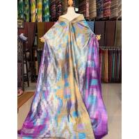ราคา ผ้าไหมลายพิเศษ มัดหมี่เนื้อหนา ไหมแท้ สีชมพูฟ้าสีเหลืองมัสตาร์ด เลือกตามขนาด รหัส MMFZ-116-0825681712 (43065317375)