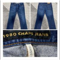 ราคา กางเกงยีนส์สีเข้ม ขากระบอก Chaps มือ2 (19881395692)
