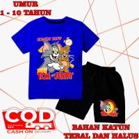 ราคา KATUN ชุดเด็กพร้อมทอม & เจอร์รี่ การ์ตูน motif วัสดุผ้าฝ้ายพรีเมี่ยม พิมพ์สกรีน DTF cln สีดํา (43124730550)