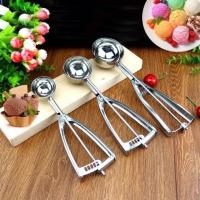 ราคา สคูปตักไอศครีม ที่ตักไอศครีม ที่ตักคุกกี้สแตนเลสแท้ ขนาด 3,4,5 cm (6981042055)