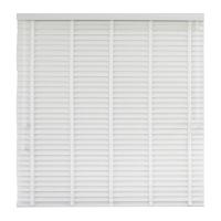 ราคา KASSA HOME มู่ลี่ PVC ลายไม้เส้นใหญ่ รุ่น BG003-WH ขนาด 155 x 160 ซม. สีขาว (28004476479)