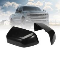 ราคา HC3Z-17D743-AA สีดําเงาโดยตรงเปลี่ยนกระจกหมวกฝาครอบเปลี่ยนสําหรับ 2017-2024 Ford F250 F350 F450 F550 (สีดํา (44951076831)