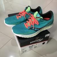 ราคา มือสอง Saucony Kinvara 11 Size 10USสีเขียว สภาพดี (15449508683)