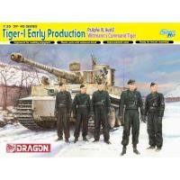 ราคา รถถัง DRAGON 6730 1/35 Tiger I รุ่นต้น "รถถังบังคับ Weißmann" (26490669027)