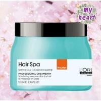 ราคา Loreal Hair Spa Nourishing Treatment 490 g ทรีทเม้นท์สำหรับผมที่แห้ง ขาดการบำรุง (18394768407)