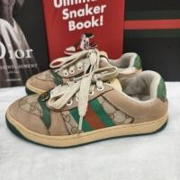 ราคา (ตำหนิ)รองเท้าGucciงานมือสองงานตู้ญี่ปุ่นSz35/22.5cm (41914028172)