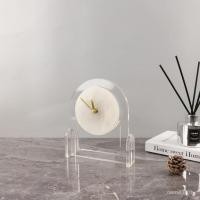 ราคา เครื่องประดับตกแต่งห้องนั่งเล่นแสงหรูหราทางเข้าห้องนอนนาฬิกาตั้งโต๊ะใสบ้านสก์ท็อปหินอ่อนอะคริลินาฬิกาตั้งโต๊ะสร้างสรรค์ 6เจทีเค (49451683797)