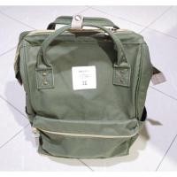 ราคา กระเป๋า Anello สีเขียว ขนาด 15x10x7 นิ้ว สินค้ามือสอง สภาพเยี่ยม ใช้น้อยมากๆ (26431583349)