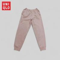 ราคา กางเกงขาจั๊ม Uniqlo สีชมพู เอว 26-36 ยาว 36 (24046035728)
