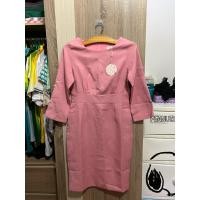 ราคา ชุดเดรสแขนยาว สีชมพู Fairy Angel (43557448986)