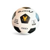 ราคา Super V ฟุตบอลหนังอัด ขนาด เบอร์ 5 ( พร้อมเข็มสูบและตาข่าย ) (29943718668)