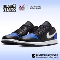 ราคา Nike Air Jordan 1 Low "Black Royal Toe" ของแท้ 100% 553558-042 รองเท้าผู้ชาย ไนกี้ Shoes (53400152061)