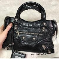 ราคา Balenciaga mini city ดำหมุดเงิน (2662856437)