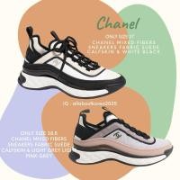 ราคา Chanel Mixed Fibers Sneakers Fabric Suede (24541766989)