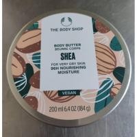 ราคา THE BODY SHOP BODY BUTTER SHEA 200 ML เดอะบอดี้ ช็อป เชีย บอดี้ บัตเตอร์ บำรุงผิวกาย ครีม ออร์แกนิค exp.02/2026 (17704277573)