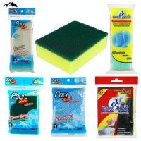 ราคา ฟองน้ำหุ้มตาข่าย ฟองน้ำพร้อมใยขัด POLY-BRITE (TL) (25226827856)