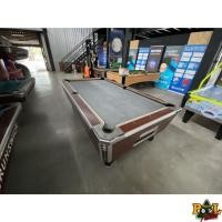 ราคา โต๊ะพูลหยอดเหรียญ มือสอง ขนาด 7ฟุต, 8 ฟุต GR8 Billiards Coin Operated 7ft, 8ft Pool Table (reconditioned) (14351238617)