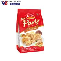 ราคา Lago Wafer With Hazelnut Cream ล็อคเกอร์ เวเฟอร์ เฮเซลนัทครีม 125กรัม (26839111878)