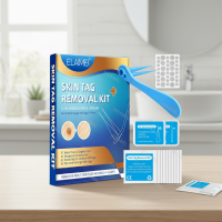 ราคา ชุดอุปกรณ์กําจัดติ่งเนื้ออัตโนมัติสําหรับติ่งเนื้อขนาดเล็กถึงใหญ่ 1-9 มม. มาพร้อมสําลีทําความสะอาดและเครื่องมือดูแลผิว, แผ่นแปะสิวรูปดาว 2-in-1 (51001083002)