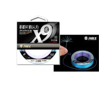 ราคา สาย PE ถัก 9 สีมัลติคัลเลอร์ (สีรุ้งสลับ) power x9 ยาว 100 เมตร สายpeราคาต่อม้วนนะคับ (17293724169)