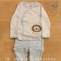ราคา ชุดเซ็ทเด็ก มือ 1 เสื้อแขนยาวลายปักสิงโตน่ารักมาคู่กับกางเกงคลุมเท้า ผ้านุ่มใส่สบาย แบรนด์ Carter’s (1665543499)