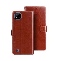 ราคา CASE REALME C20 RMX3063 LEATHER CASE HP COVER LEATHER WALLET FLIP COVER HEADPHONE CASE (54552140616)