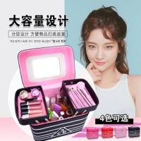 ราคา [ของใหม่] กระเป๋าเครื่องสำอางขนาดกลาง ลาย 3CE สีดำ❤️ (709566197)