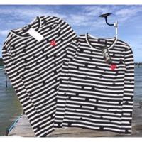 ราคา เสื้อยืด PLAY Comme เสื้อยืดแขนยาวลายจุด (1643546753)