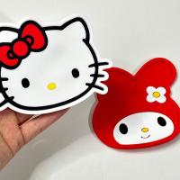 ราคา ที่รองแก้วคิตตี้เมโลดี้น่ารักการ์ตูนเสื่อรับประทานอาหารซิลิโคนกันลื่นสําหรับตกแต่งบ้าน (40912084141)