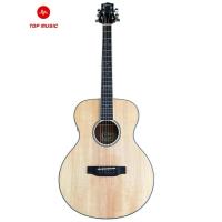 ราคา กีต้าร์โปร่งไฟฟ้า Cravis ทรง OM Top Solid Spruce กีต้าร์ขนาด 39 นิ้ว Cravis Acoustic Guitar (29838333374)