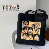 ราคา One Piece NARUTO กระเป๋าสะพายพิมพ์ลายกระเป๋าช้อปปิ้งลําลองผ้าใบน่ารักผู้หญิงญี่ปุ่น Tote Bag กระเป๋าหัวเข็มขัดปกปิด PLSN (24481653760)