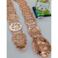 ราคา เข็มขัดนาก#เข็มขัดเศษนาคแท้ไม่ลอกไม่ดำ (22704429240)