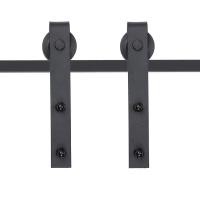 ราคา รางเลื่อนประตูอุปกรณ์เสริมฮาร์ดแวร์รางเลื่อนประตูบานเลื่อนชุดเต็มชุดรางคู่มือประตูโรงนาราวแขวนประตูโรงนาประตูบานเลื่อน รูอิ (54502694954)