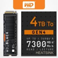 ราคา 4 TB SSD (เอสเอสดี) WD BLACK SN850X WITH *HEATSINK - PCIe 4x4/NVMe M.2 2280 (WDS400T2XHE) for PS5 (27273662317)