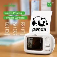 ราคา [ส่งด่วน 1 วัน] Peripage A2 เครื่องปริ้นพกพา เครื่องพิมพ์สติ๊กเกอร์ ไร้หมึก Peripage A6 x Paperang P1 (22573452822)