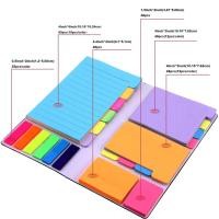 ราคา สี Memo Pad Sticky Notes กระดาษโพสต์ It Scrapbooking สติกเกอร์บุ๊คมาร์ค (41116405883)