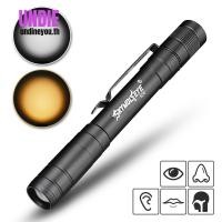 ราคา UNDIE⭐สีเหลืองสีขาวแหล่งกําเนิดแสงคู่ทางการแพทย์มินิปากกาสไตล์แสงไฟฉาย นํา (27328744576)