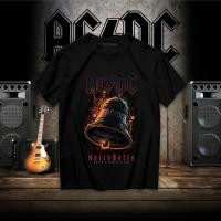 ราคา เสื้อยืด พิมพ์ลายวงร็อค Ac DC Hells Bells (18816552662)