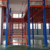 ราคา Heavy-Duty Shelf โครงสร้างเหล็ก Loft Loft ชั้นวางแพลตฟอร์ม 2 ชั้นผู้ผลิตประกอบขายส่ง De (41077375091)