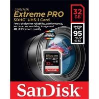 ราคา SanDisk Extreme Pro SD Card 32GB อ่าน 95MB/s เขียน 90MB/s (SDSDXXG_032G_GN4IN) เมมโมรี่ การ์อ แซนดิส กล้องDSLR ถ่ายรูป (1446571109)
