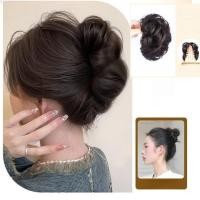 ราคา Vogue เพิ่มปริมาณผมจําลองวิกผม High Skull Top อารมณ์ Maruko หัววิกผมดอกไม้ Bud Head Claw คลิปในเครื่องมือผม (28167320846)