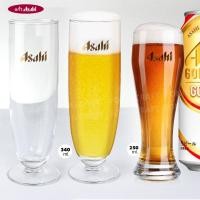 ราคา แก้วเบียร์ Asahi logo ทอง ของแท้**อาซาฮี (2 ทรง 2 ขนาด) Sling จุ 340 ml. /Weizen 250 ml. (24217732087)