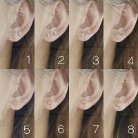 ราคา [มินิมอลสีพิงค์โกลด์89] ต่างหูมินิมอลแบบติดหู ราคาต่อ1คู่ พร้อมแป้น(ทับหลัง)แบบโลหะทุกคู่ (43456114007)