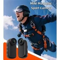 ราคา 2.5K HD mini Thumb กล้อง WiFi กล้องแอคชั่นแคมเมราแม่เหล็ก 1080P เครื่องบันทึกจักรยานยิงมุมกว้าง (44852652936)