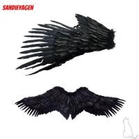 ราคา ทราย ปีกนางฟ้าปีกนางฟ้าปีกปีศาจสีดําเหมือนจริงความรุนแรงสูงน้ําหนักเบาพับได้ปีกกลืนสีขาว (48353106459)